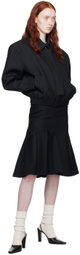 Fax Copy Express Black Zip Jacket