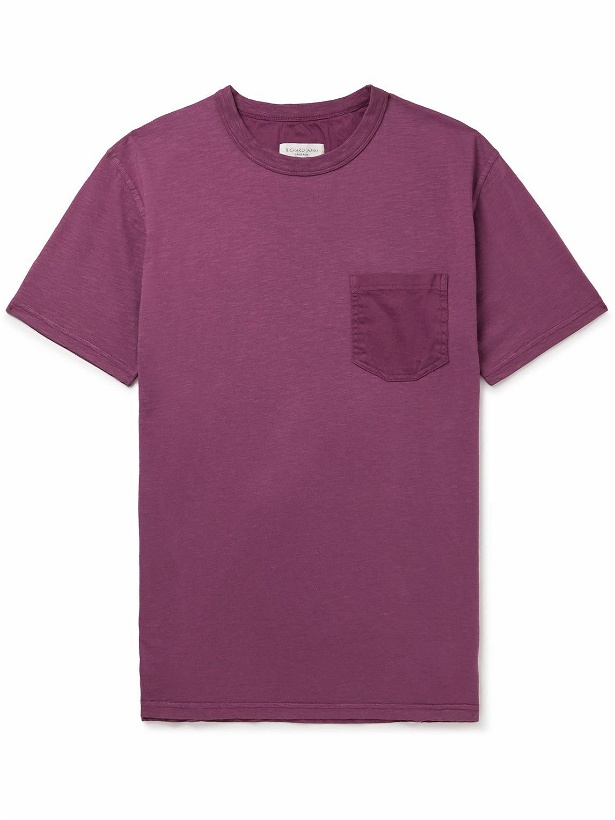 Photo: Richard James - Organic Cotton-Jersey T-Shirt - Purple