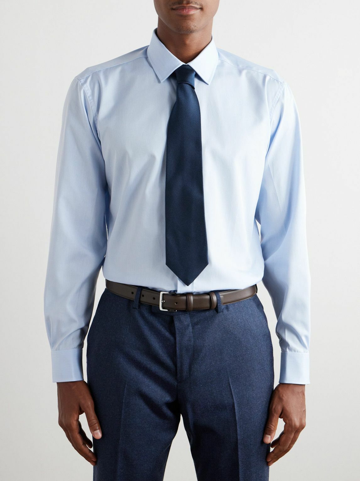 Charvet - Cotton Shirt - Blue