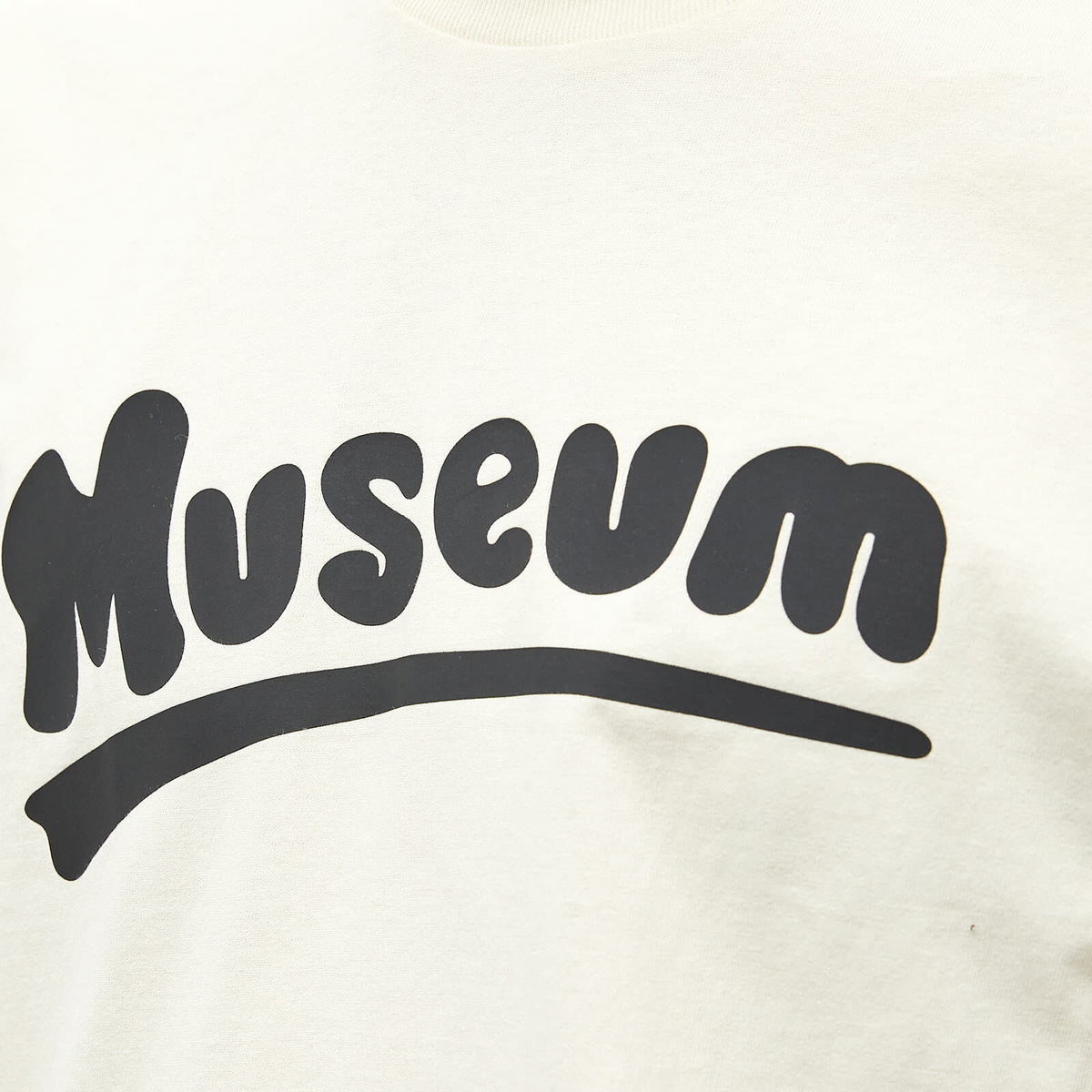 Museum Of Peace And Quiet Mens Bubble T Shirt In Bone Museum Of Peace And Quiet