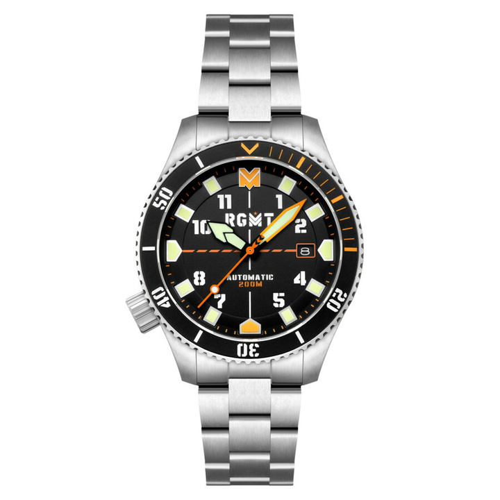 Photo: RGMT Recon Diver Automatic Black Dial Mens Watch RG-8075-11