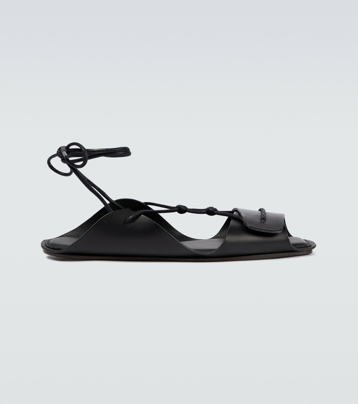 Lemaire - Flat Opanca leather sandals