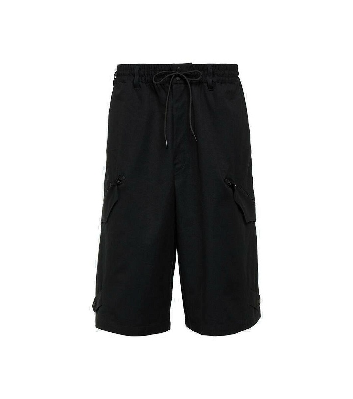 Photo: Y-3 Workwear cotton shorts