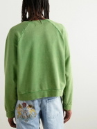 Liberal Youth Ministry - Printed Cotton-Jersey Sweatshirt - Green