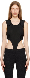 BEVZA Black Bronik Bodysuit