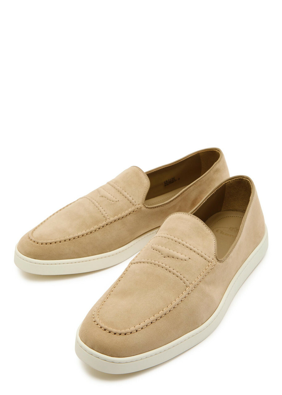 Church's Peebles Suede Loafers Beige