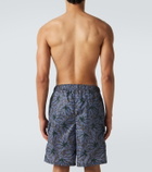 Prada Re-Nylon floral swim trunks