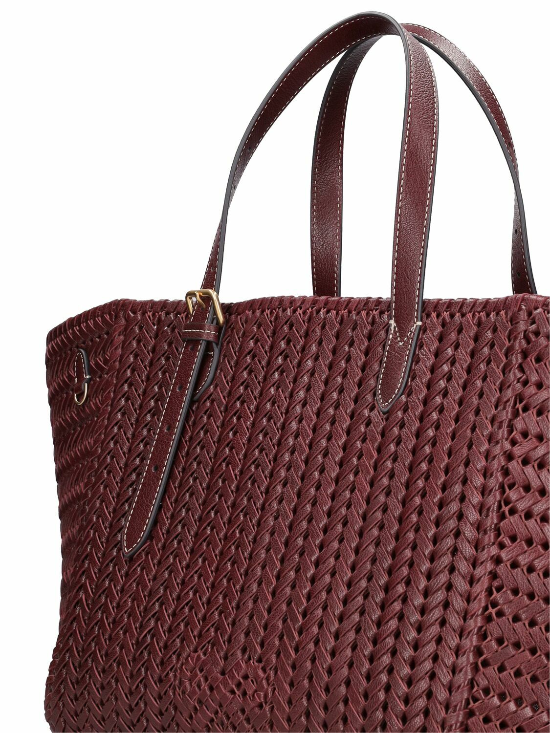 ANYA HINDMARCH - The Neeson Square Leather Tote Bag Anya Hindmarch