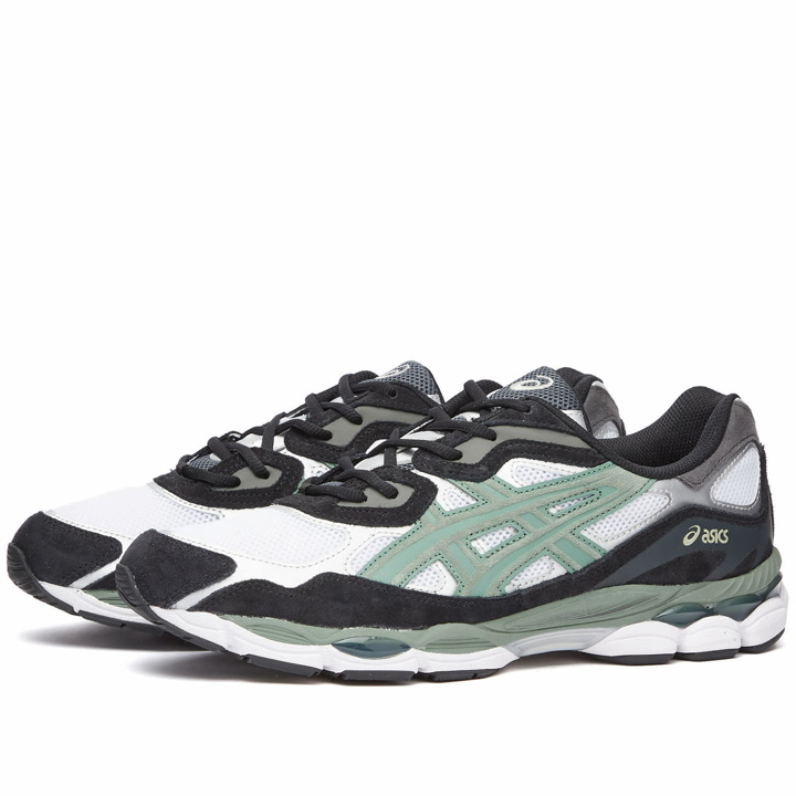 Photo: Asics Men's Gel-Nyc Sneakers in White/Ivy