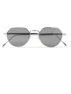 MONC - Oliver Spencer Lymington Round-Frame Gold-Tone Sunglasses