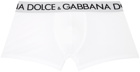 Dolce & Gabbana White Two-Way Stretch Boxers