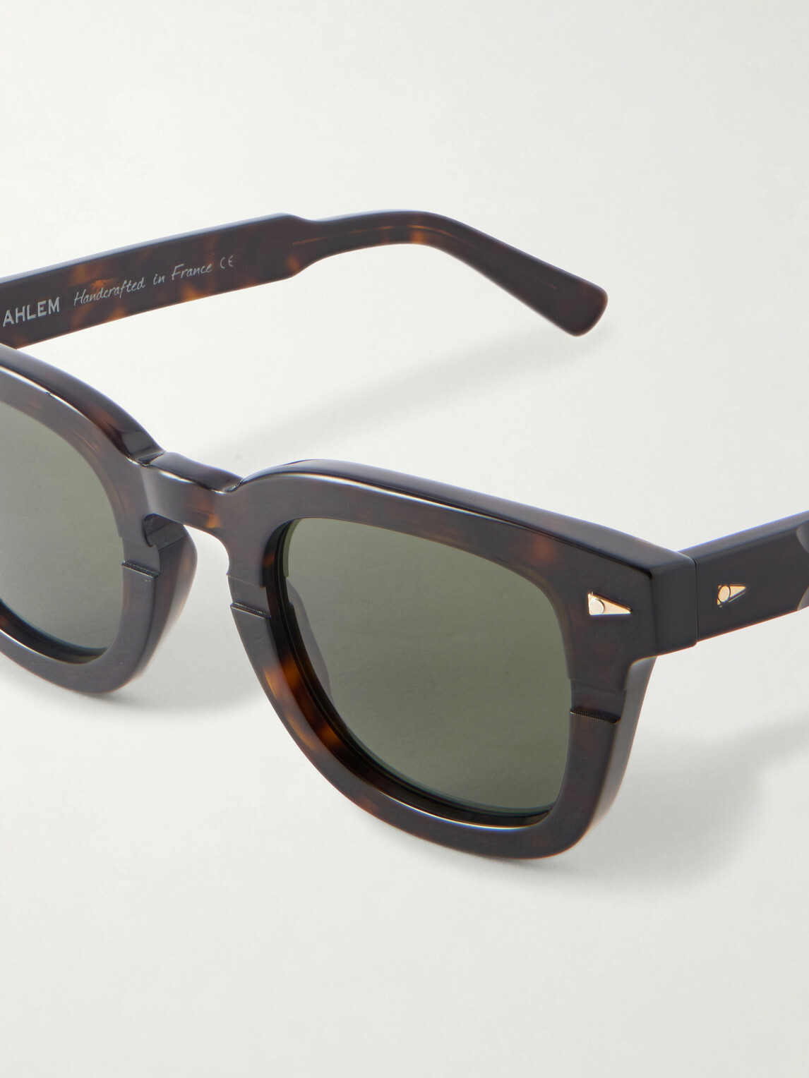 AHLEM - Champ De Mars Square-Frame Tortoiseshell Acetate Sunglasses