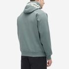 Men's AAPE Croc Chest Badge Hoody in Green (Beige)
