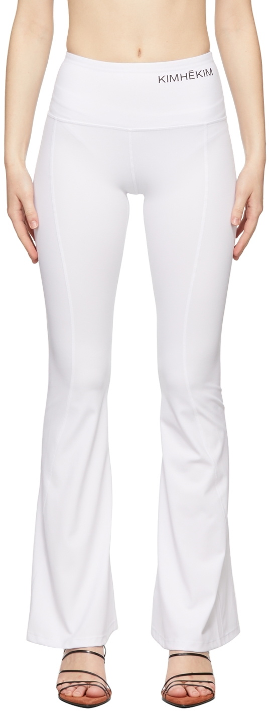 KIMHĒKIM White Yoga Lounge Pants