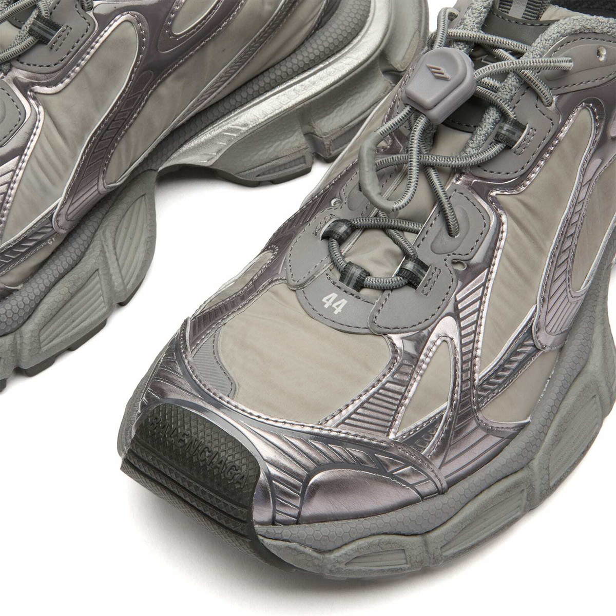 Balenciaga Men's 3XL Nylon Sneaker in Grey Mix Balenciaga