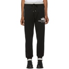 Dolce and Gabbana Black Crown Lounge Pants