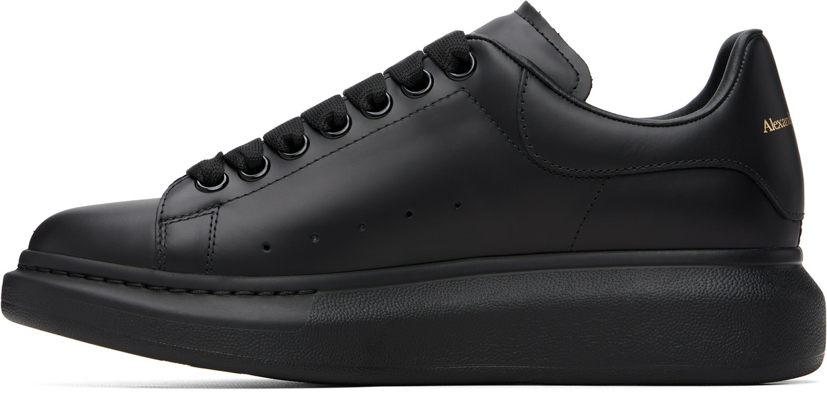 McQueen Black Oversized Sneakers