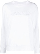 LANVIN - Logo Cotton Sweatshirt