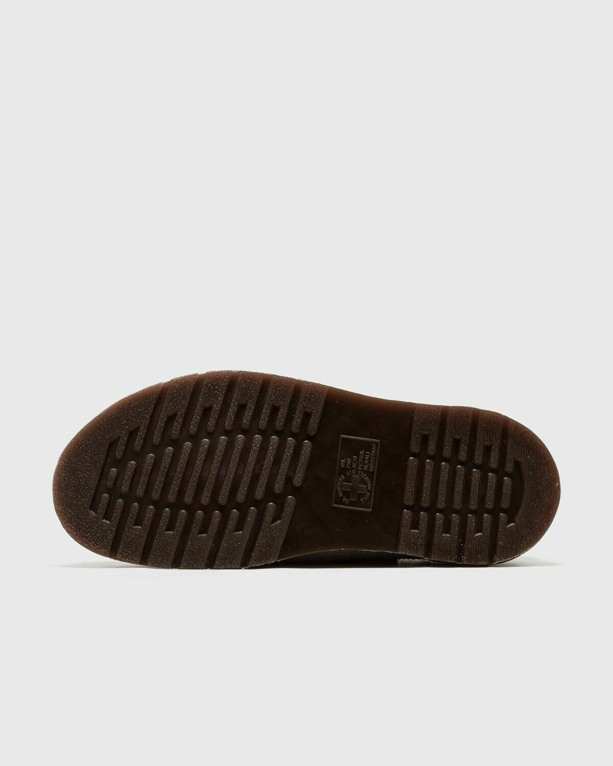 Dr.Martens Isham Vintage Taupe Long Napped Suede Beige Sandals