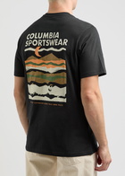 Columbia Explorers Canyon Printed Cotton T-shirt Black