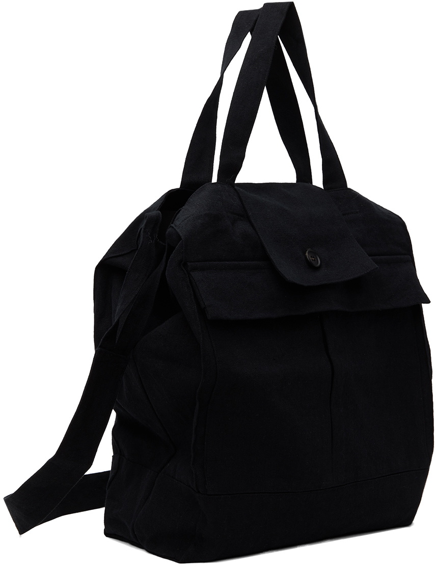 Jan-Jan Van Essche Black Large O-Project Carrier Bag