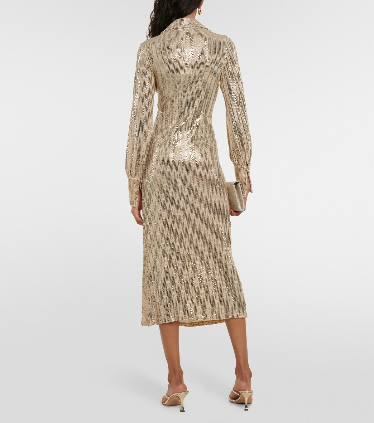 dodo bar or gold dress Dodo Bar Or Cutout off-shoulder maxi dress Dodo Bar Or