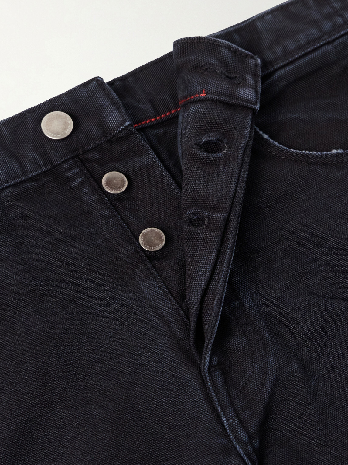 Massimo Alba - Oceano Straight-Leg Cotton Trousers - Blue