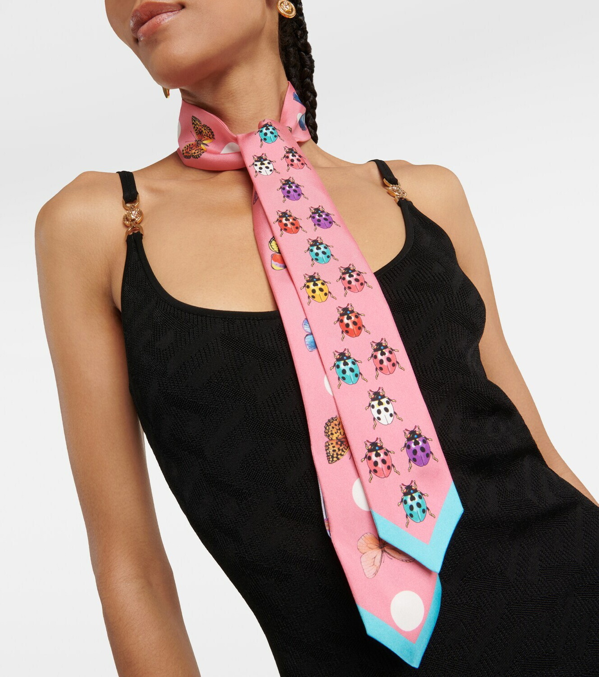 ◆VERSACE 23SS◆VERSACE X DUA LIPA◆コラボ◆スカーフ◆ ◇VERSACE 23SS◇VERSACE X DUA LIPA◇コラボ◇スカーフ◇