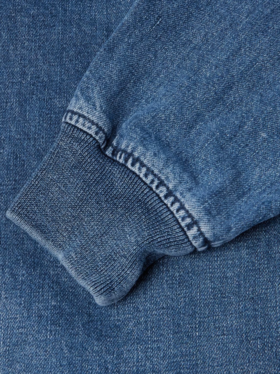 Remi Relief - Denim Hooded Jacket - Blue Remi Relief