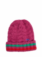 BOBO CHOSES Striped Cable Knit Hat