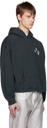 Enfants Riches Déprimés Black Printed Hoodie