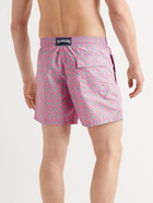 VILEBREQUIN - Moorea Printed Mid-Length Swim Shorts - Pink