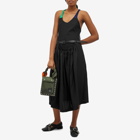 TOGA Women's Twill Skirt in Black
