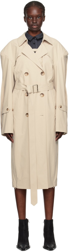 Photo: SRVC Beige Trench Coat