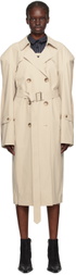 SRVC Beige Trench Coat