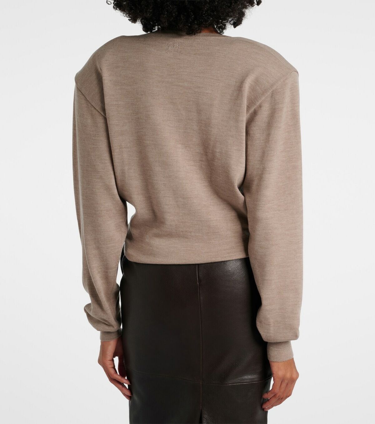 Magda Butrym Knot-detail wool sweater
