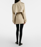 The Row Tavoris belted cotton gabardine jacket