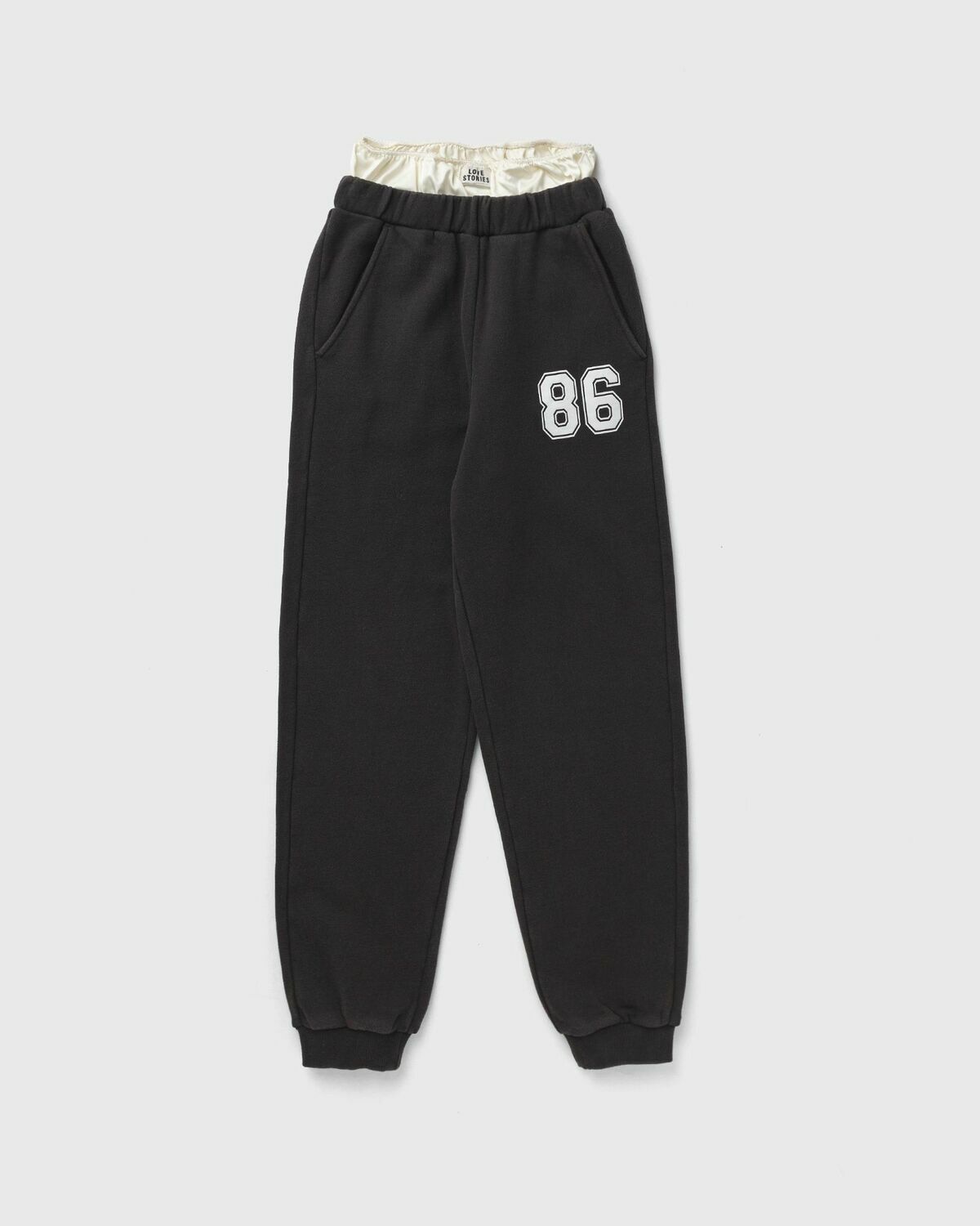 Love Stories Donna Pant Black Womens Sweatpant