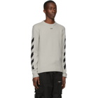 Off-White Grey Diag Sweater