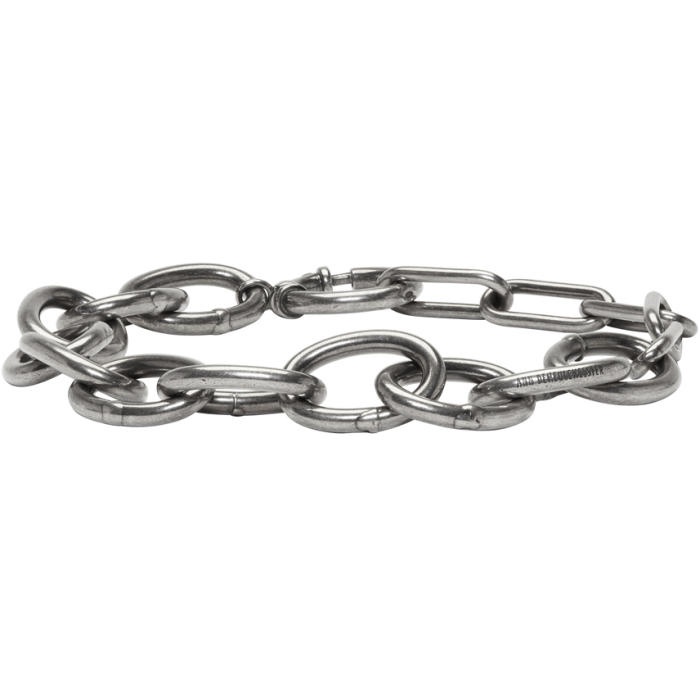 Photo: Ann Demeulemeester Silver Large Link Bracelet