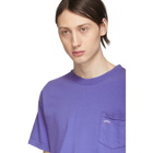 Noah NYC Purple Pocket T-Shirt