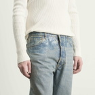 Maison Margiela Men's Taped Waist Denim Jeans in Ice Blue