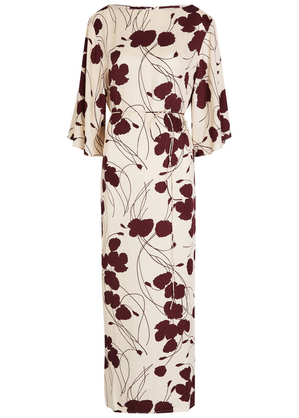Photo: Faithfull The Brand Runa Floral-print Woven Maxi Dress White