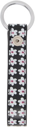Marni Black & White Daisy Keychain