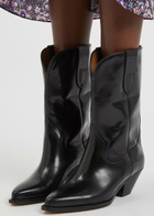 Isabel Marant étoile Dahope 50 Black Leather Ankle Boots