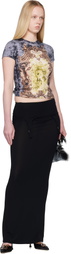 Jean Paul Gaultier Multicolor 'The Blue Médaillon' T-shirt