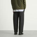 Danton Men's Tuck Pants in Dark Green Grey