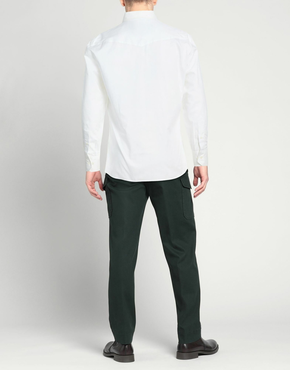Brunello Cucinelli Mens Shirt in Off white