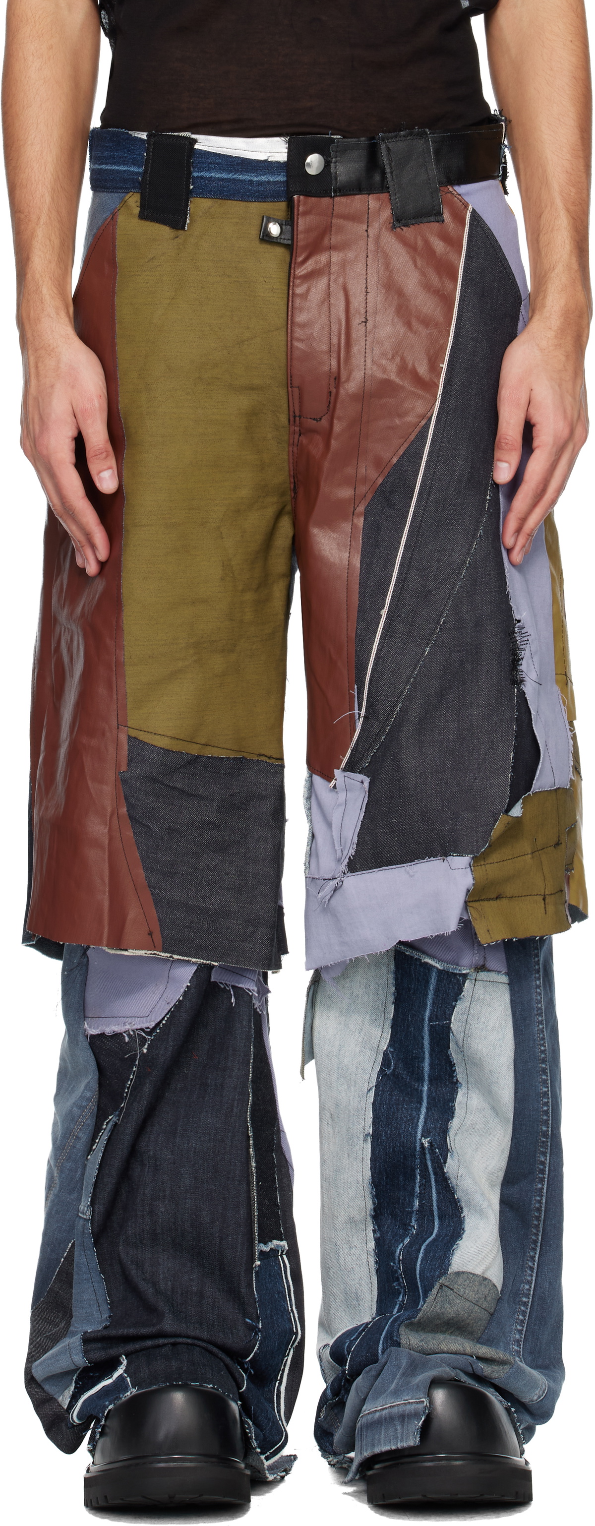 Swampgod Black Destroyed Fisolo Jeans Swampgod