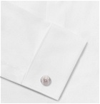 Dunhill - Sterling Silver, Mother-of-Pearl and Diamond Cufflinks - Men - Silver
